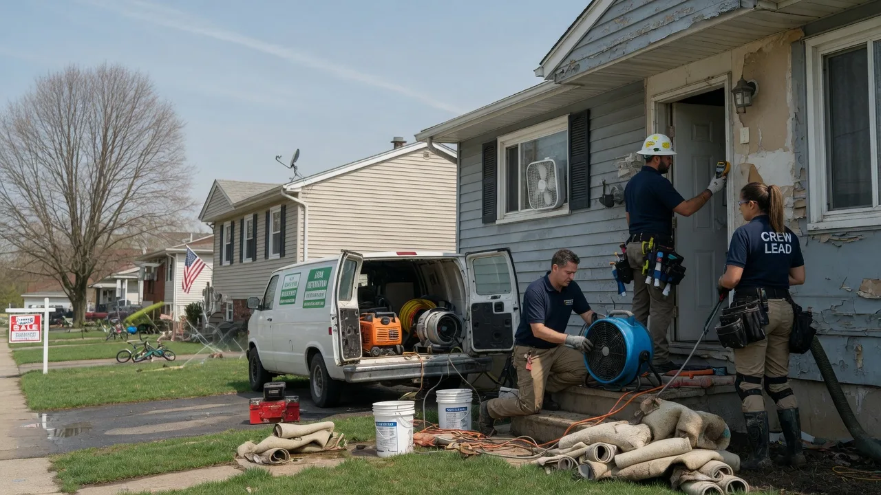 Flood Cleanup in Manchester, IL near me
